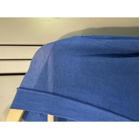 Chicos Women's Lightweight Blue Cardigan - Size 3 (XL or 16/18) - Picture 6 of 6